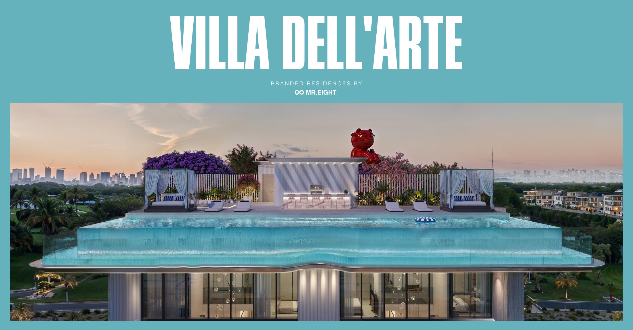 Mr. Eight Villa dell'Arte Brochure Cover